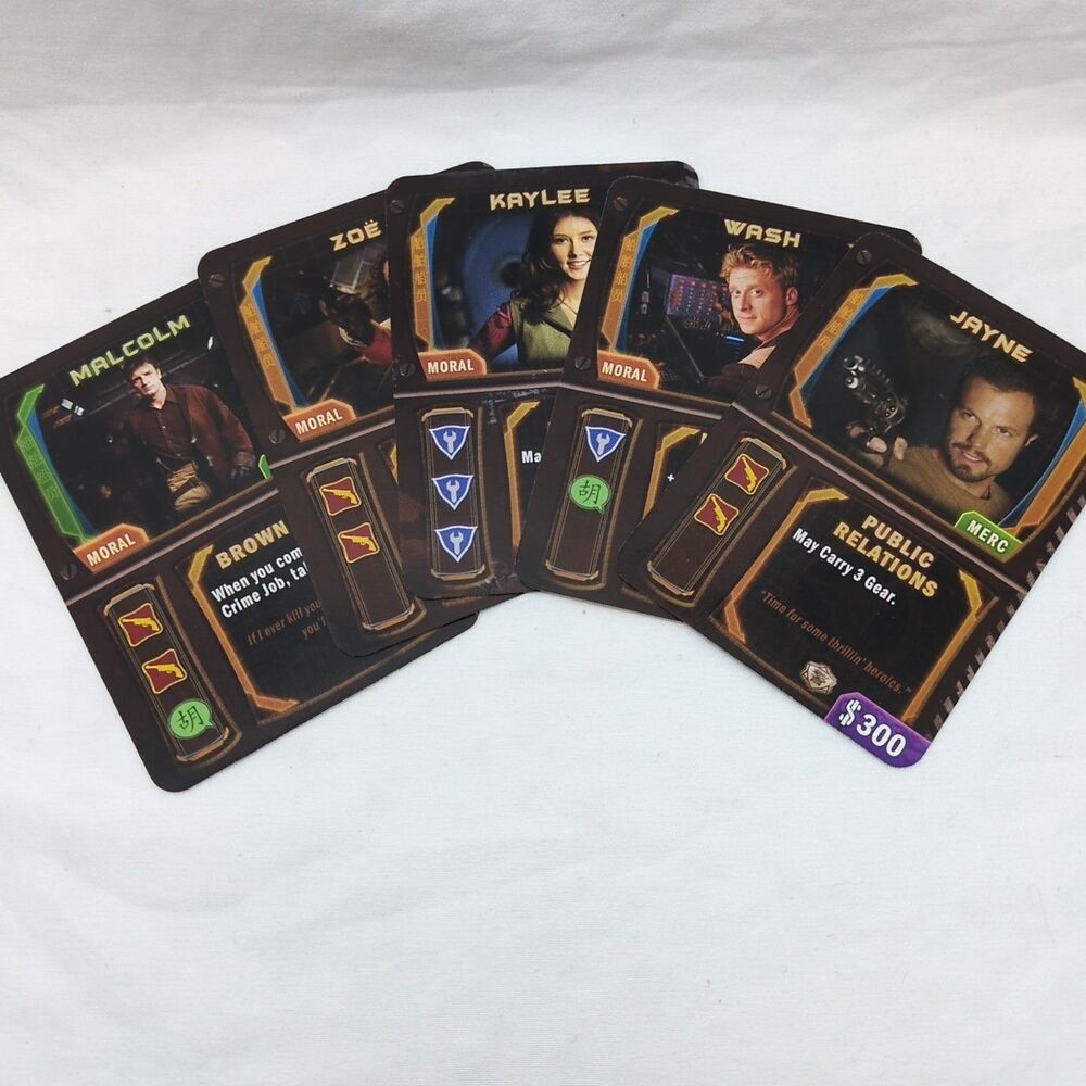 Firefly The Game Big Damn Heroes Promo Cards
